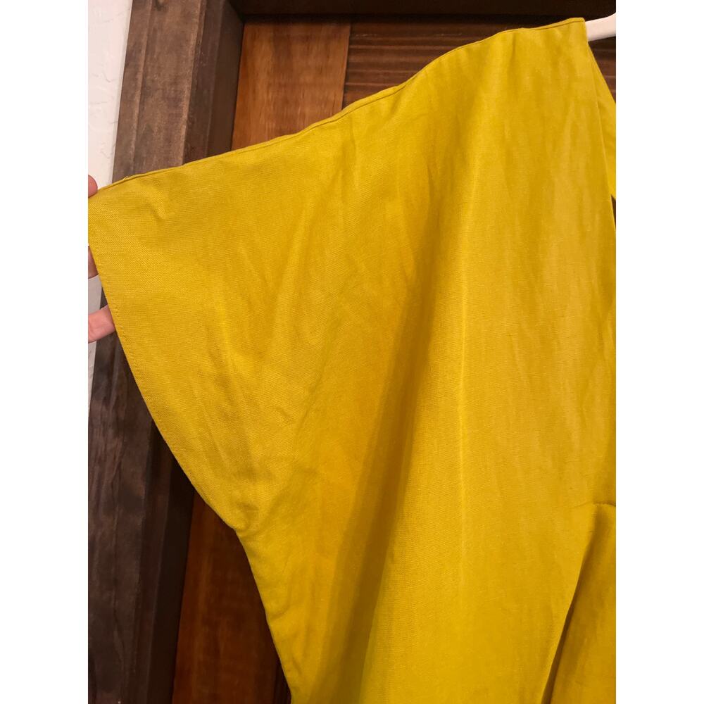 Zara Linen blend long tunic dress small - Picture 6 of 8
